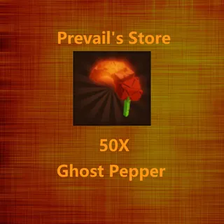 Ghost Pepper 50X Grow A Garden 