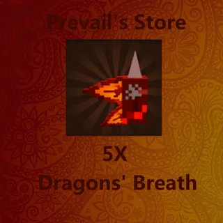 Dragon's Breath 5X Grow A Garden 2