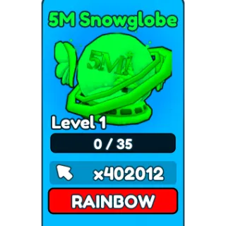 x10 5M Snowglobes | Tap Simulator