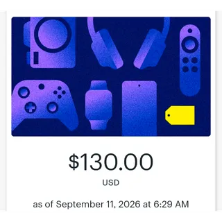 $130.00 USD Best Buy