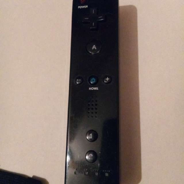 Black deals wii remote