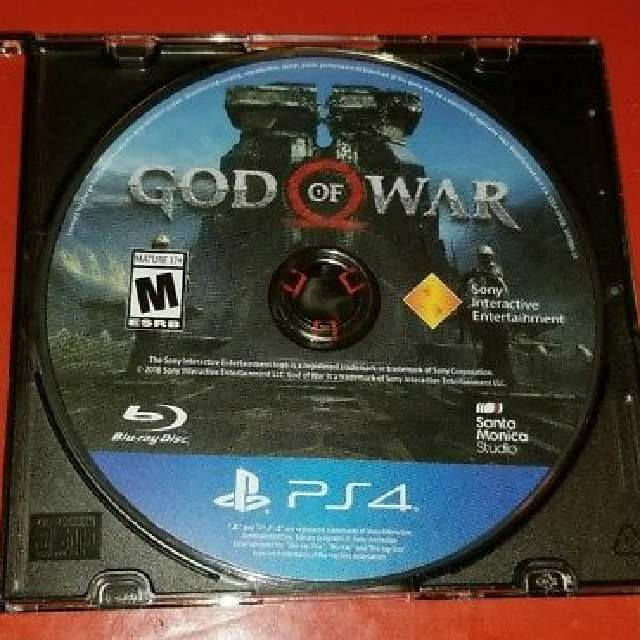 god of war remastered ps4 disc