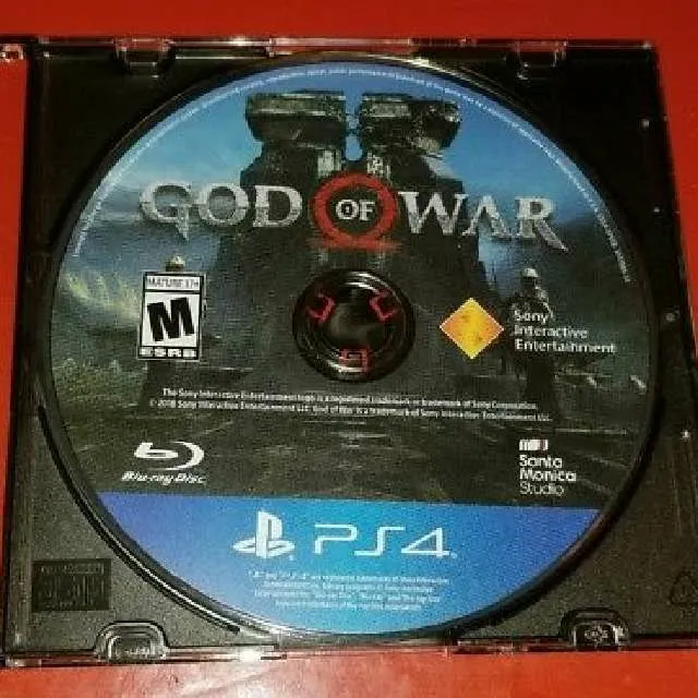 GOD OF WAR DISC ONLY PS4 Games Like New Gameflip