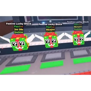3 Festive Lucky Block 