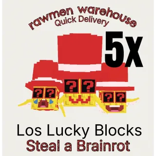 Steal a Brainrot 5 Los Lucky Blocks