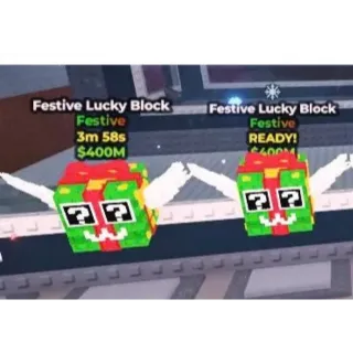 2 Festive Lucky Block 