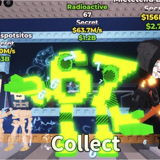 Radioactive 67 63.7m