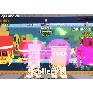 Garama and Madundung 200m/s