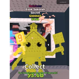 STEAL A BRAINROT - Esok Sekolah Rainbow -  $300M/s 6