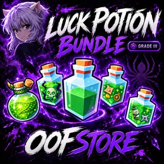 Bundle Luck Potion Grade III - Anime dice