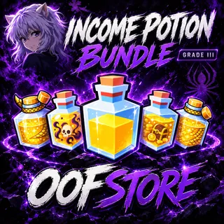 Bundle Income Potion Grade III - Anime dice