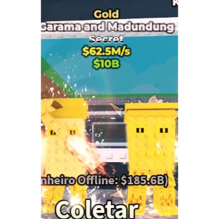 STEAL A BRAINROT - GARAMA AND MADUNDUNG GOLD - $62.5M/s 19