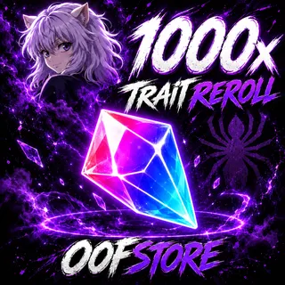 Anime Dice - 1000x Trait Reroll 