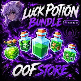 Bundle Luck Potion Grade III - Anime dice