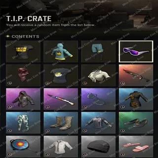 TIP CRATE CODE x5