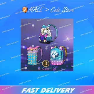 aixleft‘s Game Cat Backpack Set