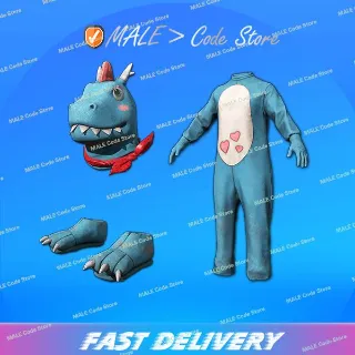 Dinoland Mascot Set (Blue)