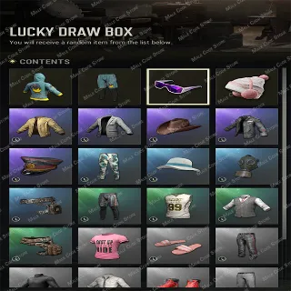 Lucky Draw Box Code X40