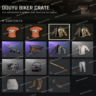 DOUYU BIKER CRATE X 10