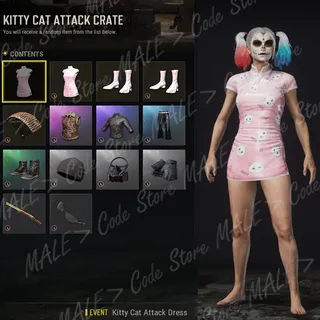 Kitty Cat Attack Crate X5