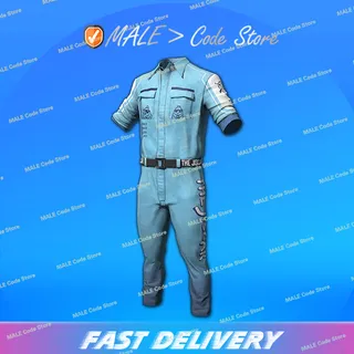Jiscar Jumpsuit (Pastel Blue) Permanent