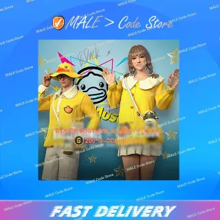 B.DUCK COSTUME & SPRAY BUNDLE