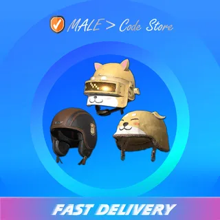 Shiba Crew Helmet Set