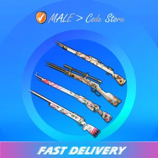 Flower Power Weapon Set