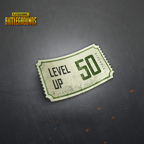  PUBG 50 Level UP Card - PlayerUnknown s Battlegrounds In 