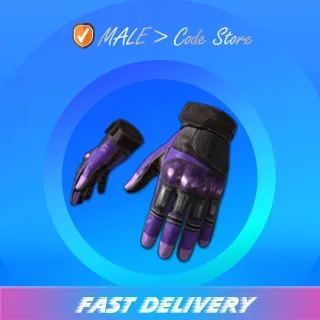 Purrple Periwinkle Gloves