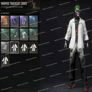 WANYOO TRACKSUIT CRATE Code X 20