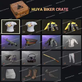HUYA BIKER CRATE x 40
