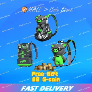 PIGFF'S TACTICAL PIGGIES BACKPACK SET