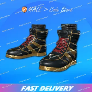 Gilded Guardian Battle Boots