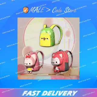 ALI THE FOX AND FRIENDS BACKPACK SET