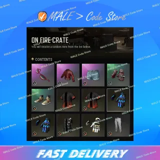 ON FIRE CRATE Code x5