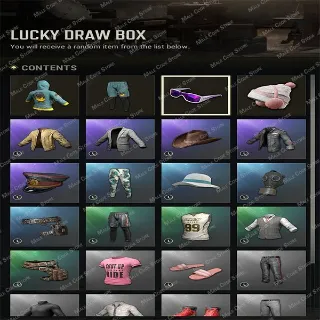 Lucky Draw Box Code x10