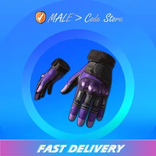 Purrple Periwinkle Gloves