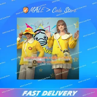 B.DUCK COSTUME & SPRAY BUNDLE