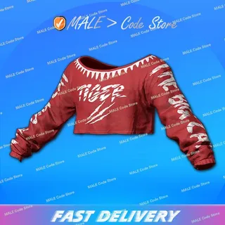 Tiger Bite Crop Sweater