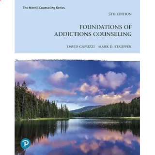 Foundations of Addictions Counseling  5th edition