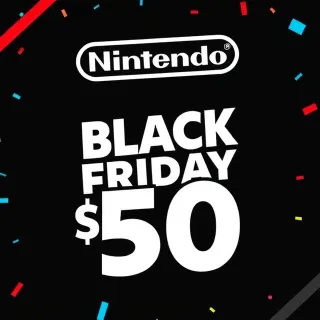 *ANITAMAXWYN BLACK FRIDAY PROMO 15% OFF*$50.00 USD Nintendo eshop Gift Card U.S ONLY INSTANT DELIVERY