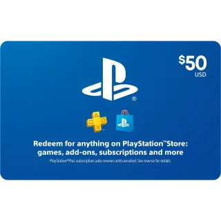 *ANITAMAXWYN FLASH DEAL 20% OFF*$50.00 USD PlayStation Store U.S ONLY INSTANT DELIVERY