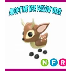 1x Neon Fallow deer