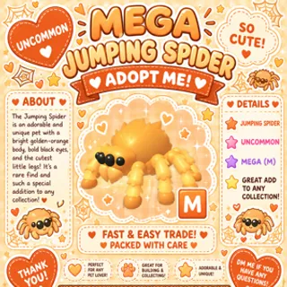 MEGA JUMPING SPIDER