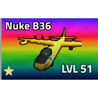NUKE B36 - MILITARY TYCOON - EXOTIC - MT - 1 STAR 