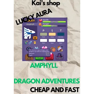 amphyll dragon adventures lucky aura
