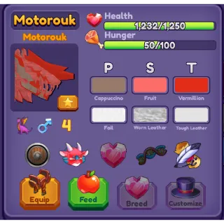 LEGENDARY MOTOROUK - DRAGON ADVENTUR