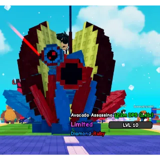 AVACADO ASSASSINO RUBY/DIAMOND MIXED -  PVB - PLANTS VS BRAINROTS 