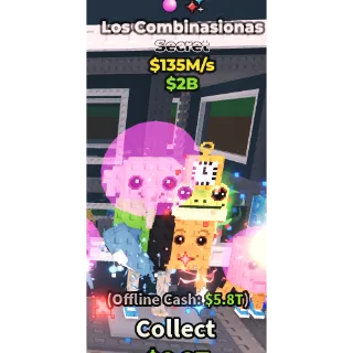 LOS COMBINASIONAS - 135M/S - STEAL A BRAINROT - SAB 